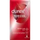 Durex Preservativos Sensitivo Contacto Total Preservativos super finos ideales para alérgicos al látex para una mayor sensibilidad 12 uds