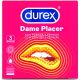 Durex Preservativos Dame Placer Preservativos con lubricación puntos y estrías para mayor placer y experiencia más suave 3 uds