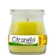 Lumar Aromatic Vela Vaso Yogurt Citronela Vela perfumada de cera vegetal con fragancia de citronela 100 gr