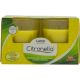 Lumar Aromatic Citronella Vela Perfumada Vela de cera vegetal antimosquitos perfecta para disfrutar en espacios como jardines y terrazas con aroma refrescante 2x75 gr