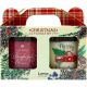 Lumar Aromatic Vela Christmas Candel Set Set de velas en vaso de cristal 100% reciclable perfuma y decora ideal para navidad 2x130 gr