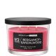 Aromatium Natural Fragance Nº2 Bergamot+Sandalwood Vela De Soja Vela perfumada de soja con tres mechas ofrece aroma a bergamota y sándalo 300 gr