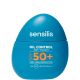 Sensilis Oil Control Dry Touch Spf 50+ Protector solar facial de textura ultraligera controla el exceso de sebo ofreciendo un acabado mate duradero 40 ml