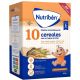 Nutriben Papilla 10 Cereales Con Un Toque De Miel Papilla instantánea en polvo evita la sobrealimentación del bebé a partir de 6 meses 600 gr
