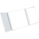 Berilo Espejo De Bolsillo Espejo plegable de bolsillo con 8 luces led brillantes para una iluminación ideal en cualquier lugar