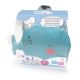 Sebamed Baby Canastilla mochila ballena baño espuma 500ml+leche corporal 200ml+colonia 250ml+crema 50ml