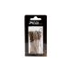 Inca Horquillas Invisibles Woman Pack Horquillas realiza moños y recogidos para cabellos negros marrones claros o rubios 6 cm 20 uds