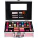 Mya Travel Travel Glam Glitter Pink Maletín Maletín de maquillaje profesional con una moderna e irresistible selección de colores