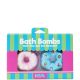 Mya Cosmetics Bath Bombs Donut Bombas de baño relajantes para una piel más hidratada luminosa y perfumada 2 uds