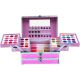 Mya Travel Professional Pink Maletín Maletín de maquillaje profesional con una moderna e irresistible selección de colores