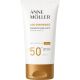 Anne Möller Age Sun Resist Cream Facial Protection Spf 50+ Crema solar facial de textura ligera previene la aparición de manchas ofreciendo un efecto matificante duradero 50 ml