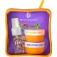 Bongamo Vital 54 Mini Neceser Set corporal ideal para quienes no renuncian al cuidado avanzado fuera de casa con aroma floral