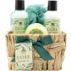 Becasan Nature Oliva Bath Gift Set Rutina de baño relajante para cuidado corporal ideal para regalar