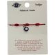 Marvimundo Pulsera Roja De 7 Nudos Con Ojo Turco Pulsera protectora de hilo rojo ideal para regalar a alguien especial simboliza protección y buena suerte