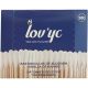 Lov'Yc Bastoncillos De Algodón Bastoncillos suaves absorbentes y delicados elaborados 100% con algodón 300 uds