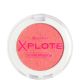 Xplote Colorete Colorete con partículas brillantes dale un toque de color a tus mejillas realzando tu rostro