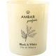 Ambar Vela Perfums Black & White Flor De Mimosa Vela perfumada para hogar sin alcohol transforma tu ambiente con un aroma reconfortante hasta 45 días 125 gr