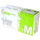 Luna Supreme Guantes De Examen De Nitrilo Talla M Guantes medianos desechables sin latex y sin polvo aptos para alimentación 100 uds