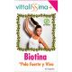 Vittalissima Biotina Pelo Fuerte Y Vivo Complemento Alimenticio Complemento alimenticio para un pelo sano y fuerte 40 uds