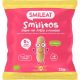 Smileat Smilitos Snack Con Fresa Y Plátano Snak crujiente sin gluten ni azúcar elaborado con ingredientes ecológicos perfecto para el cole a partir de 8 meses 25 gr