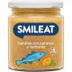 Smileat Tarrito Bacalao Con Patatas Y Verduras Tarrito sin gluten ni azúcar elaborado con ingredientes ecológicos para un crecimiento sano a partir de 6 meses 230 gr