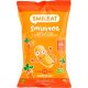 Smileat Smilitos Snack De Maíz Y Avena Con Manzana Snak crujiente sin gluten ni azúcar elaborado con ingredientes ecológicos perfecto para el cole a partir de 8 meses 48 gr