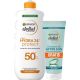 Delial Hydra 24h Protect Leche Vitamina C Spf 50+After Sun Gratis Pack regalo de protección solar ideal para antes y después del sol
