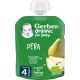 Gerber Organic For Baby Bolsita Pera Bolsita ecológica sin azúcares ideal para dar como postre o merienda a partir de 4 meses 90 gr