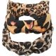 Inca Diadema Ancha Animal Print Diadema con toque salvaje mantiene el cabello bien sujeto perfecta para destacar con personalidad 1 ud