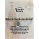 Marvimundo Pulsera Bolitas Plateada Virgen De La Fuensanta Pulsera de acero innoxidable con la imagen de la virgen de la fuensanta símbolo de devoción murciana