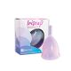 Iriscup Copa Menstrual Talla S Copa menstrual cómoda antiolor 100% de silicona 300 ml
