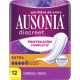 Ausonia Discreet Extra Compresas Compresas superabsorbentes para pérdidas de orina ofrecen una fuerte protección y la discreción 12 uds