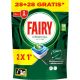 Fairy Lavavajillas Original All In One Formato Especial Lavavajillas a máquina en cápsulas elimina incluso la grasa reseca con aroma a limpio 56 uds