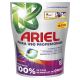 Ariel Detergente Color Para Uso Profesional Detergente en cápsulas quitamanchas ofrece limpieza profunda en un solo lavado protegiendo el color de tu ropa 50 uds