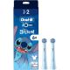 Oral-B Cabezales De Recambio Io Kids Stitch Cabezales de recambio duros con las caries mientras son suaves con las encías y dientes 2 uds