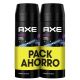 Axe Marine Desodorante Spray Duplo Pack Ahorro Desodorante 48 horas de protección 2x150 ml