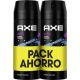 Axe Marine Desodorante Spray Duplo Pack Ahorro Desodorante antitranspirante ofrece un aroma inspirada en la brisa marina con 48 horas de protección 2x150 ml