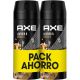 Axe Leather & Cookies Desodorante Spray Pack Super Ahorro Desodorante 48 horas de protección 2x150 ml