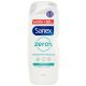 Sanex Zero% Hidratante Gel De Ducha Gel de ducha formulado con ingredientes esenciales limpia suavemente la piel 600 ml