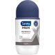 Sanex Men Invisible Desodorante Roll-On Desodorante antitranspirante 0% alcohol neutraliza malos olores hasta 72 horas sin dejar mancha 50 ml