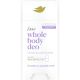 Dove Whole Body Deo Lavander & Camomile Scent Desodorante Roll-On Desodorante para todo el cuerpo sin alcohol antitranspirante hasta 72 horas de protección 75 ml
