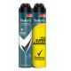 Rexona Advanced Protection Desodorante spray 72 horas invisible pack 2 ud 200 ml x 2= 400ml