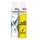 Rexona Advanced Protection Desodorante spray 72 horas invisible aqua pack 2 ud 200 ml x 2= 400ml