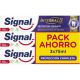 Signal Dentífrico Integral 8 Complete Triple Pack Ahorro Pasta de dientes para una protección completa 3x75 ml