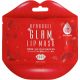 Beauugreen Hydrogel Glam Lip Mask Tratamiento para labios secos hidrata profundamente ofreciendo brillo y volumen con extracto de rosa