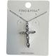 Marvimundo Colgante Plateado Cruz Colgante combina significado y estilo en perfecta armonía gran resistencia y brillo