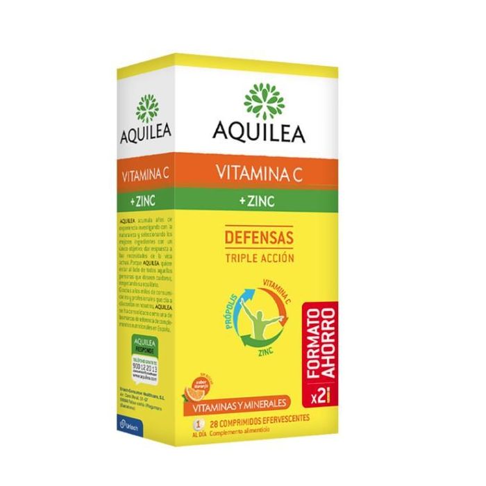 Food Supplement Aquilea Vitamina C Zinc 28 Units main image 0