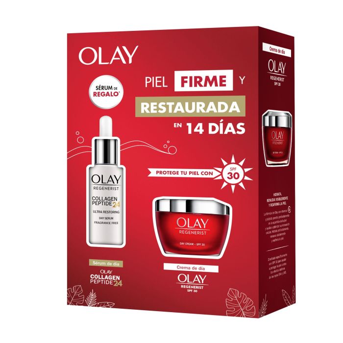 Olay Olay Regenerist Spf 30 Estuche crema dia sin perfume spf 30 50ml serum collageno 40ml