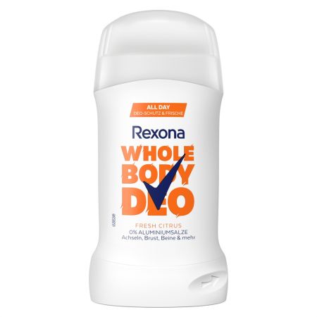 Rexona Wholy Body Deo Desodorante Stick Desodorante para todo el cuerpo antitranspirante protección duradera 50 ml
