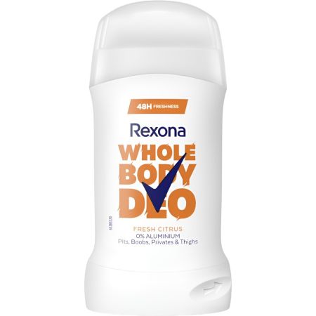 Rexona Wholy Body Deo Desodorante Stick Desodorante para todo el cuerpo antitranspirante protección duradera 50 ml